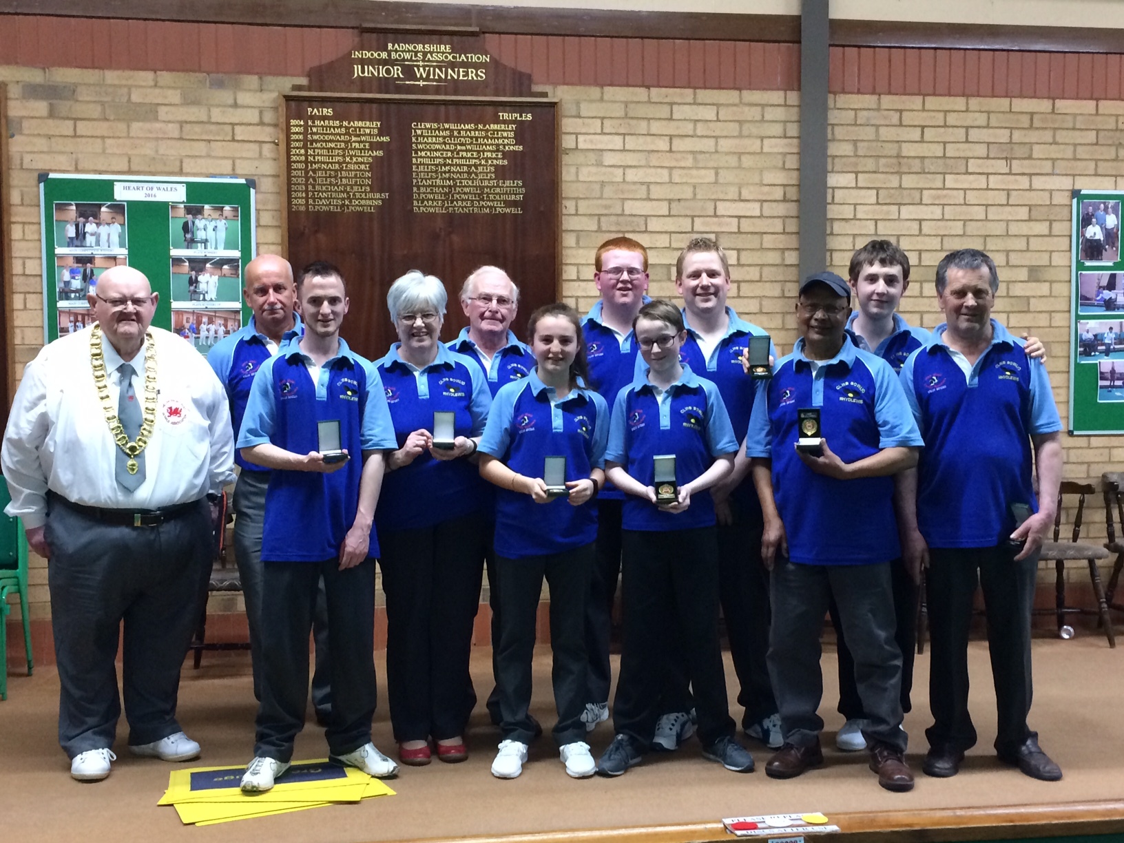 Rhydlewis Crowned National Short Mat Bowls Champions Tivyside